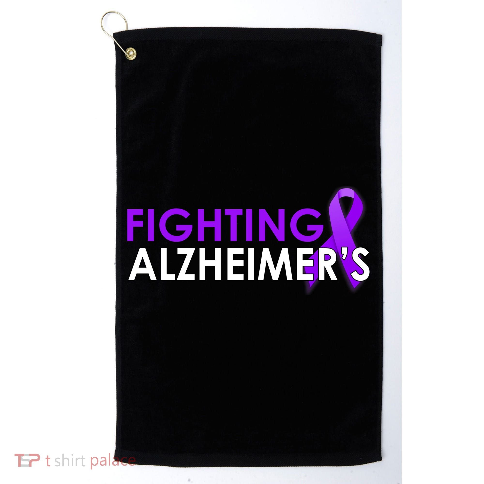 Fighting Alzheimer's Golf Towel
