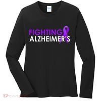 Fighting Alzheimer's Women's Long Sleeve Shirt thumb 0