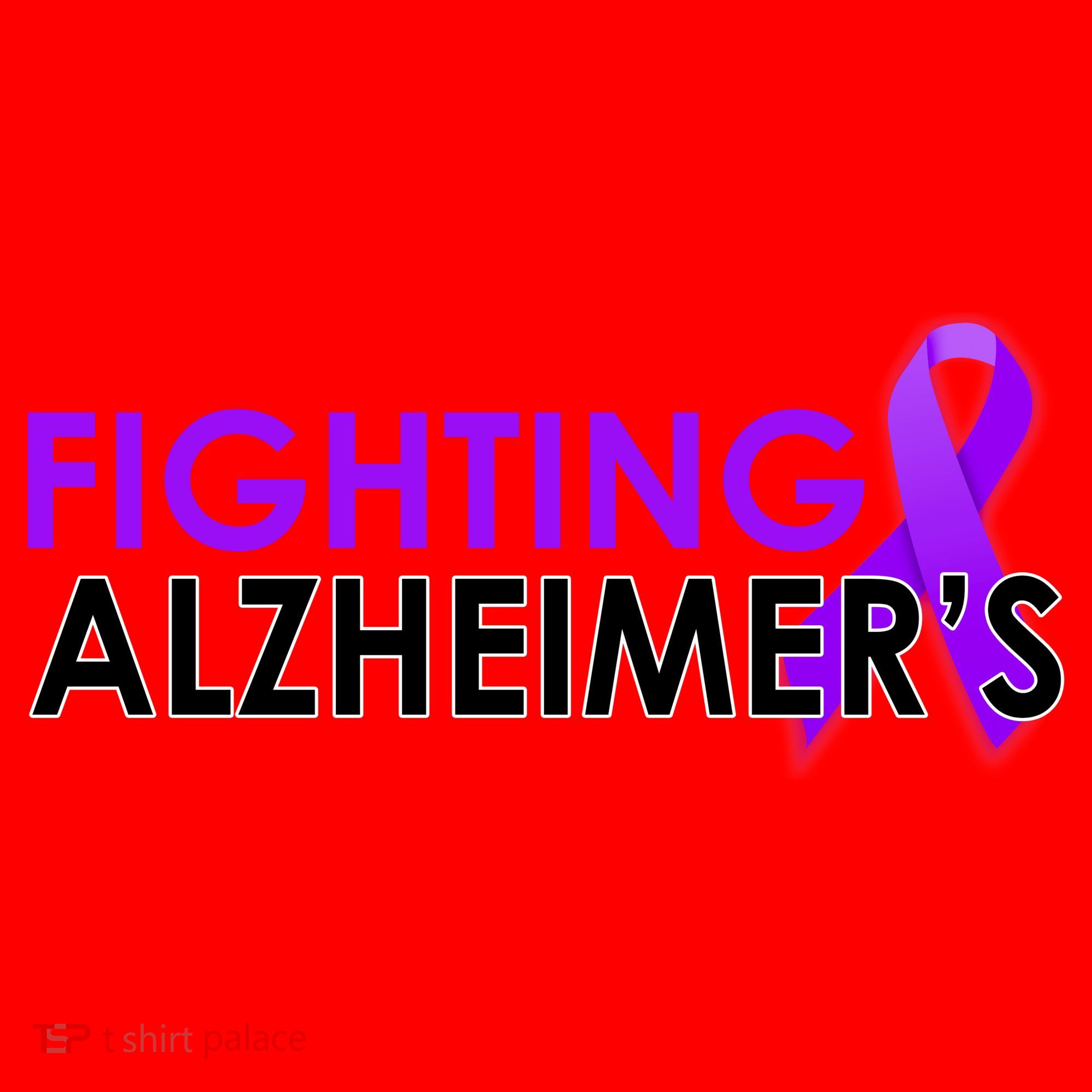 Fighting Alzheimer's Santa Hat