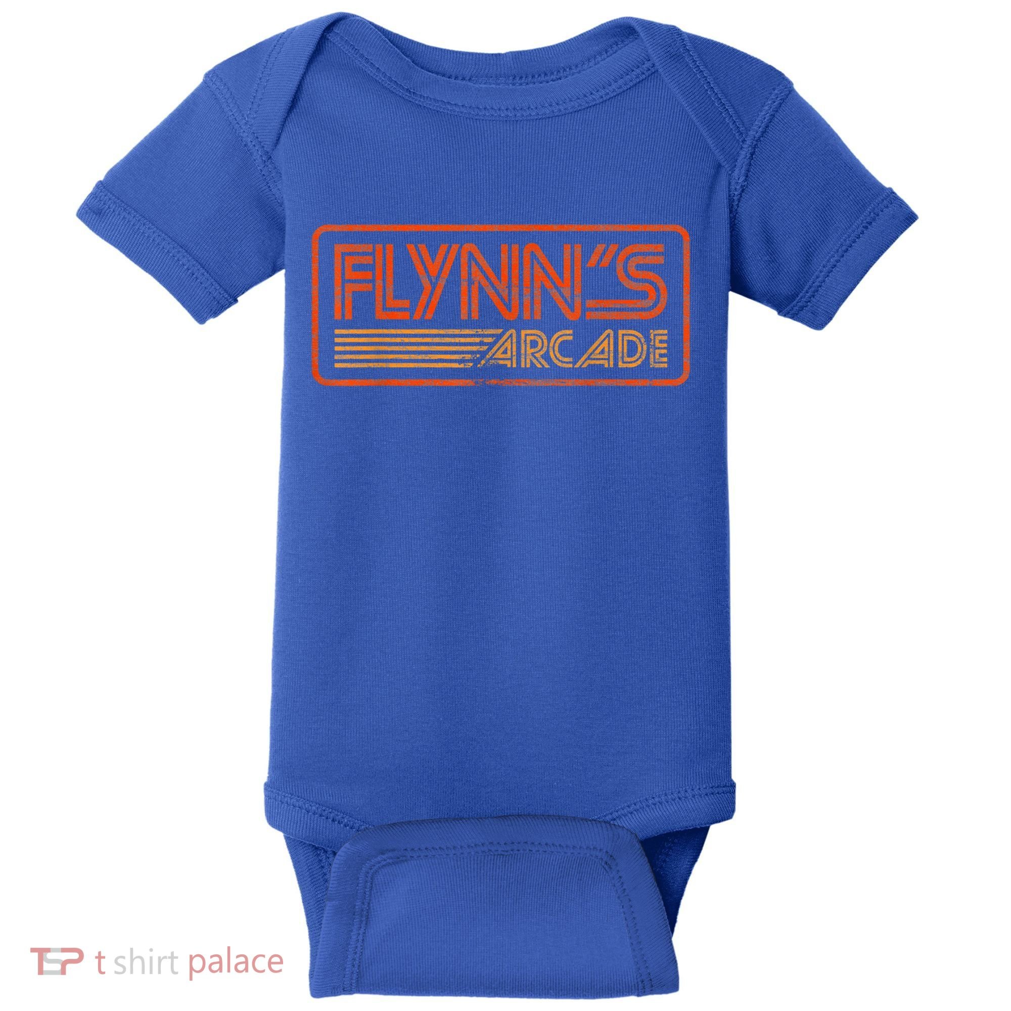 FLYNNS ARCADES 80S RETRO Baby Bodysuit