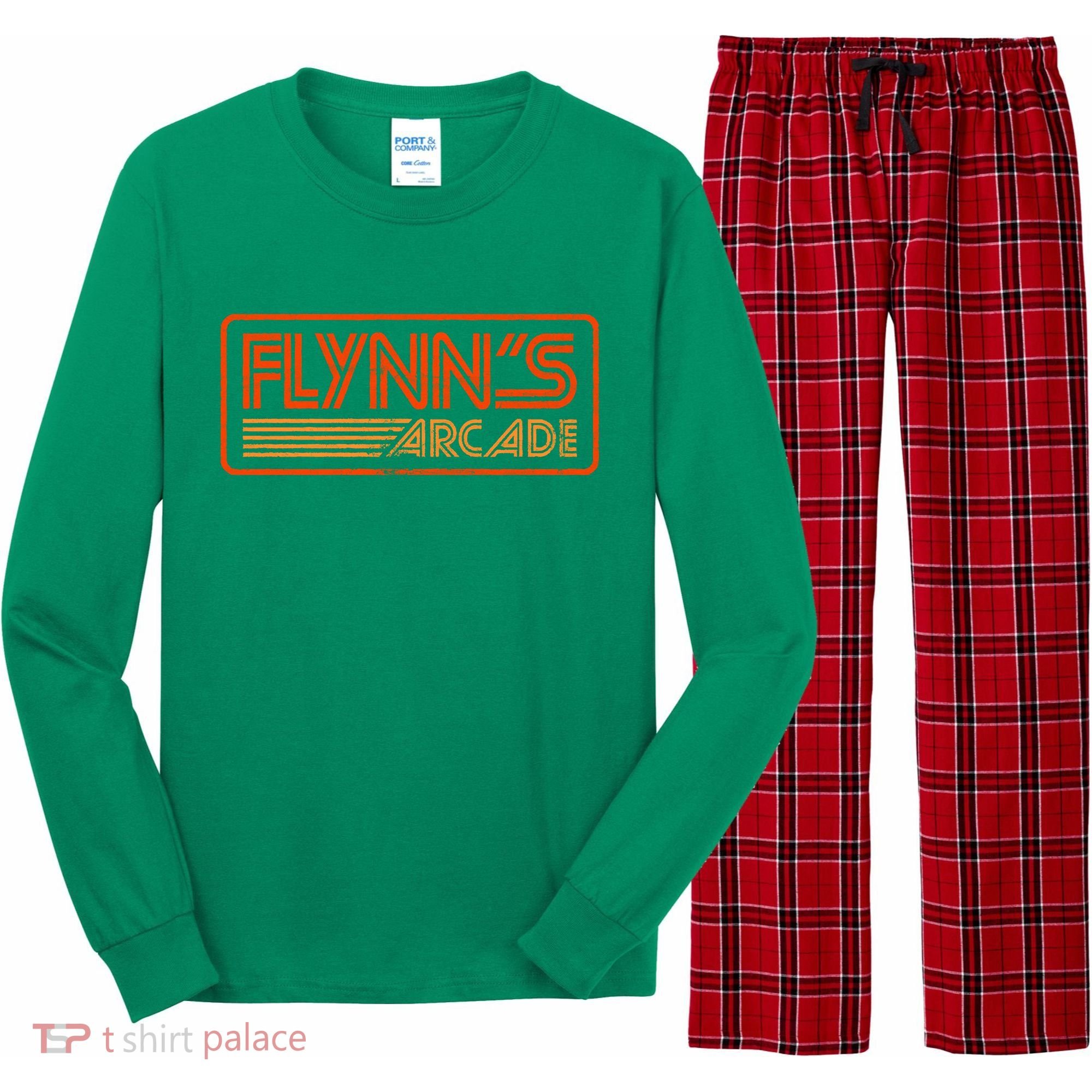 Flynn&39;s Arcade ✅ 80s Retro Long Sleeve Pajama Set
