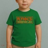 Flynn&39;s Arcade ✅ 80s Retro Toddler T-Shirt thumb 2