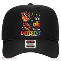 Funny Autism Awareness Its Ok To Be Different Giraffe Hat thumb 0