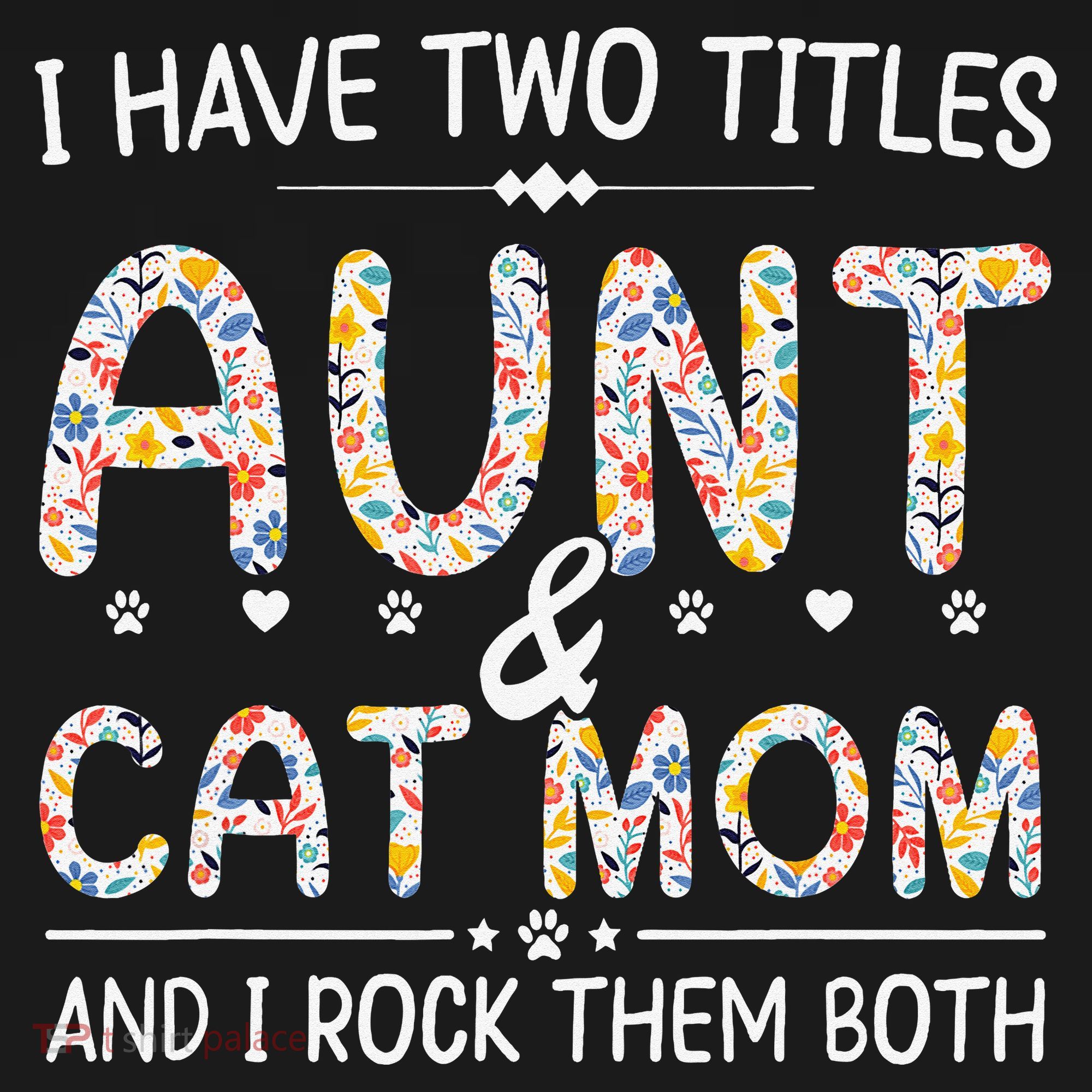 Funny Aunt and Cat Mom Empowering Strong Aunt & Cat Mom Idea Women's Hoodie