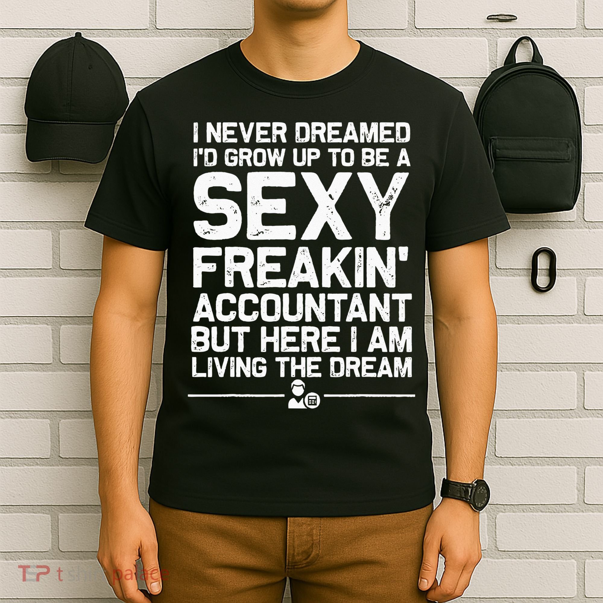 Funny Accountant Art For Women CPA Accounting Bookkeeper T-Shirt