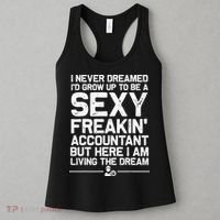 Funny Accountant Art For Women CPA Accounting Bookkeeper Women's Tank Top thumb 3
