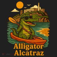 Funny Alligator Alcatraz Tumbler thumb 3