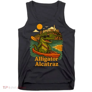 Funny Alligator Alcatraz Tank Top