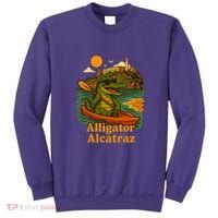 Funny Alligator Alcatraz Sweatshirt thumb 0