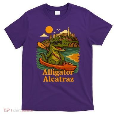 Funny Alligator Alcatraz T-Shirt