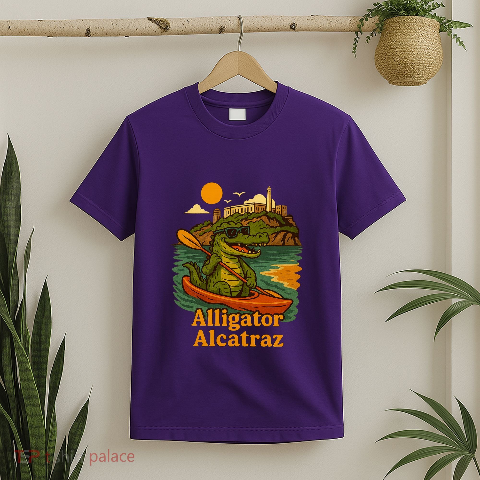 Funny Alligator Alcatraz T-Shirt
