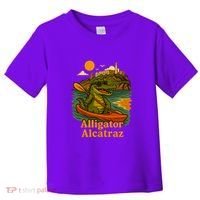 Funny Alligator Alcatraz Toddler T-Shirt thumb 0
