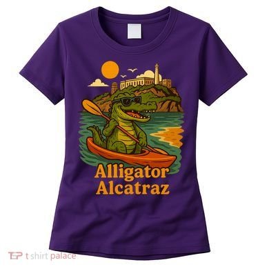 Funny Alligator Alcatraz Women's T-Shirt