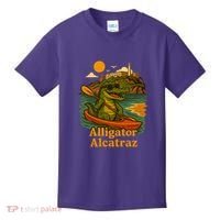 Funny Alligator Alcatraz Kids T-Shirt thumb 0