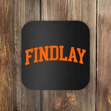 Findlay Arch Athletic College University Alumni Style Coaster