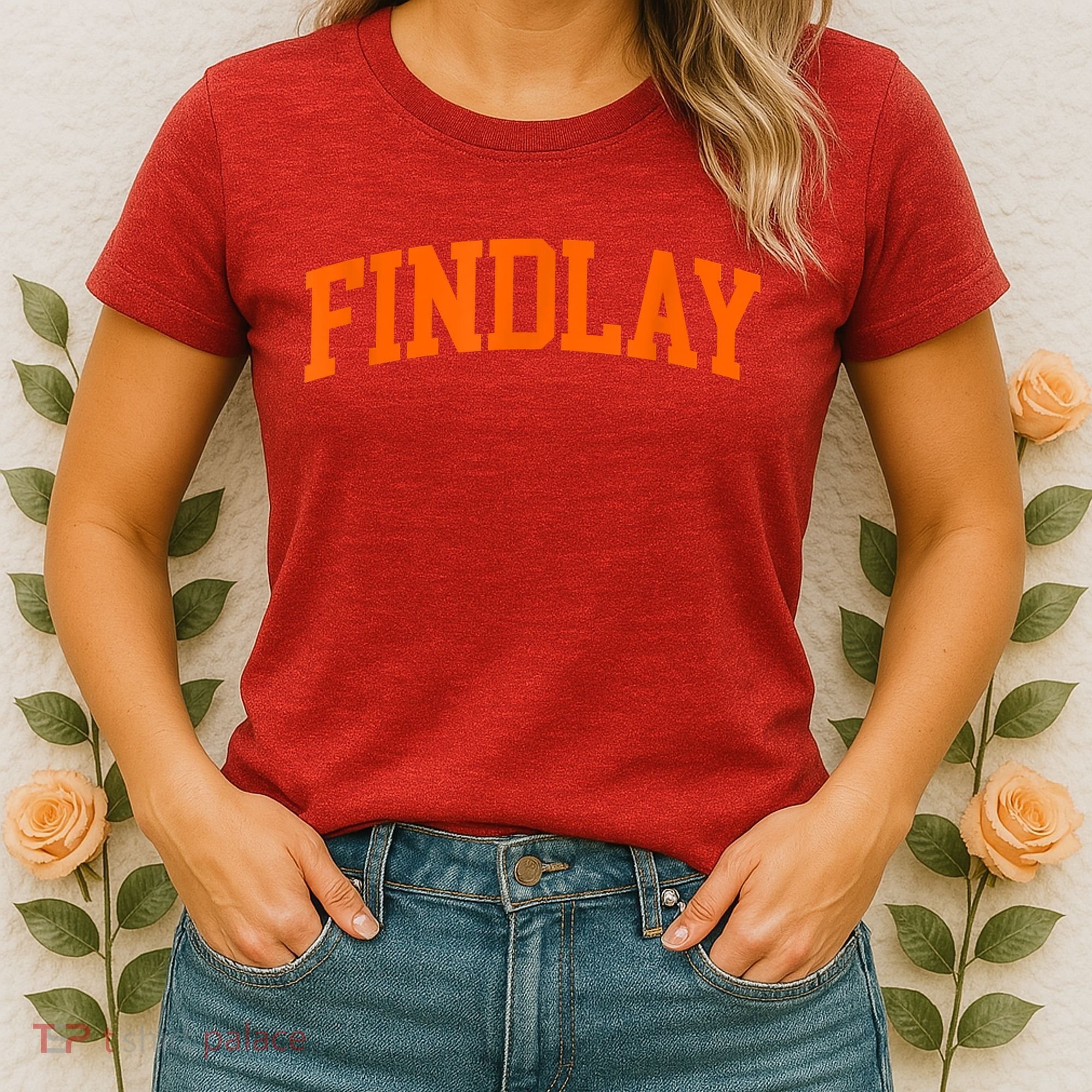 Findlay Arch Athletic College University Alumni Style Women's T-Shirt