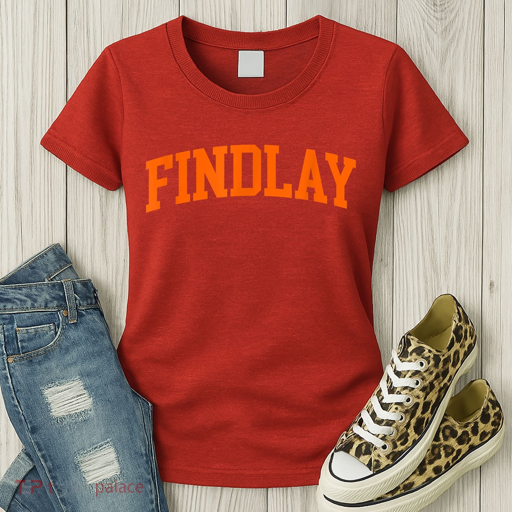 Findlay Arch Athletic College University Alumni Style Women's T-Shirt