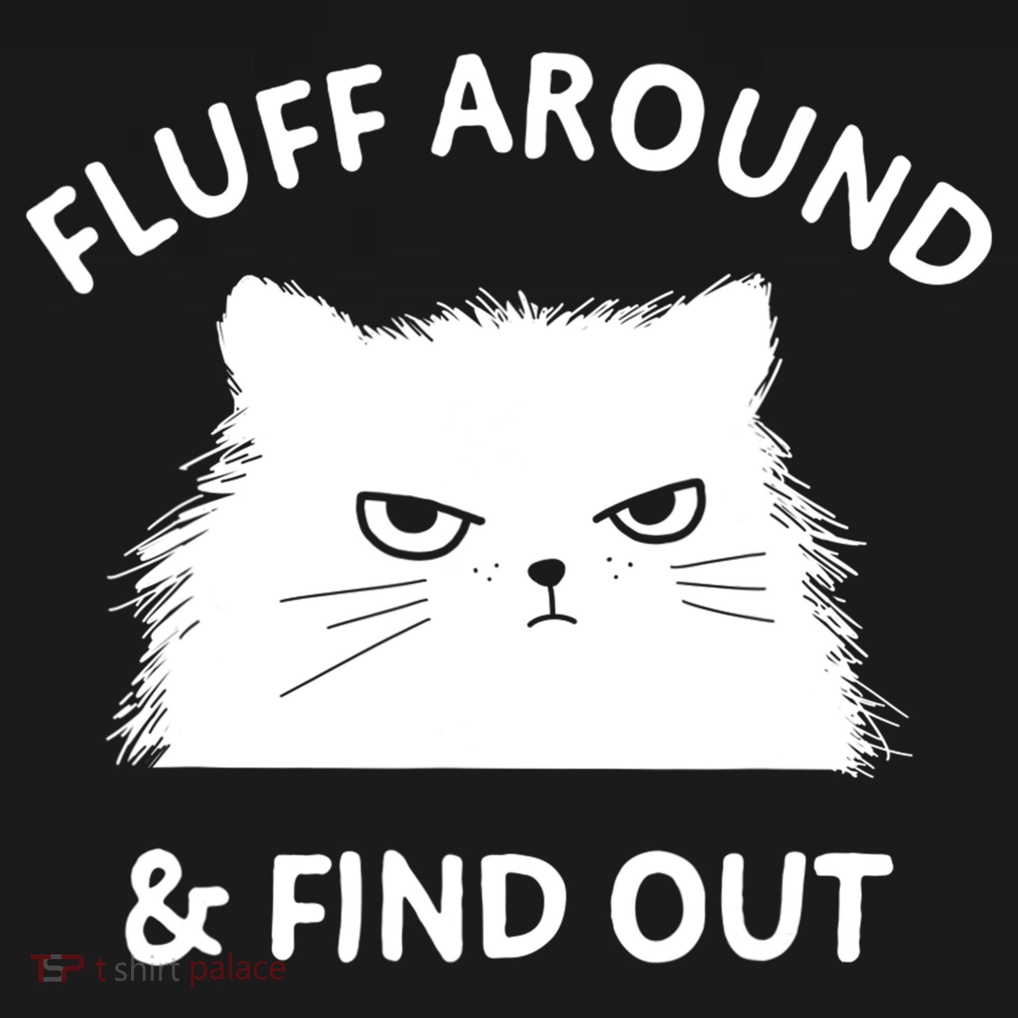 Fluff Around And Find Out Funny Cat Adult Humor Ornament