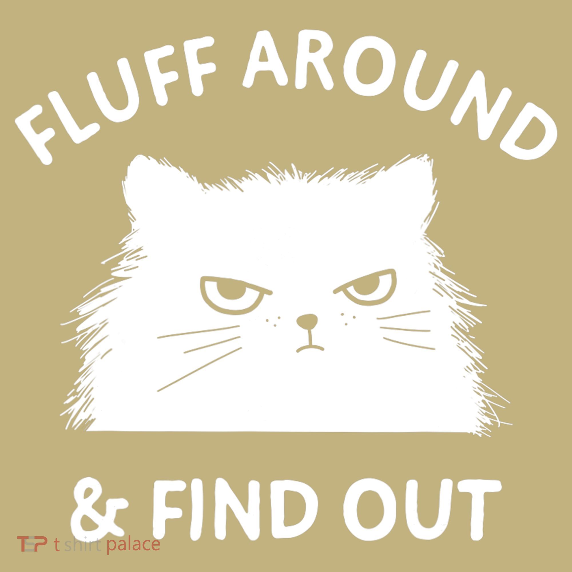 Fluff Around And Find Out Funny Cat Adult Humor Sweatshirt