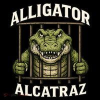 Funny Alligator Alcatraz Jail Prison Gator Women's Hoodie thumb 2