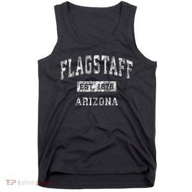 Flagstaff Arizona Az Vintage Established Tank Top