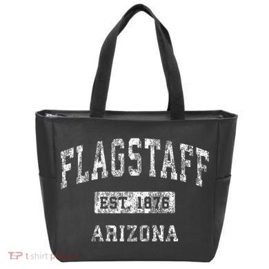 Flagstaff Arizona Az Vintage Established Tote Bag