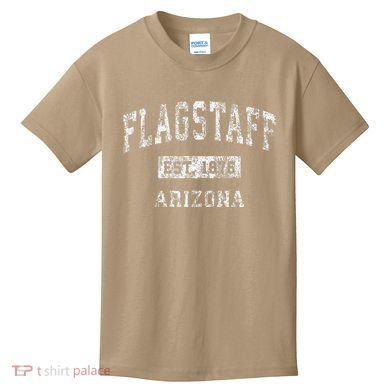 Flagstaff Arizona Az Vintage Established Kids T-Shirt