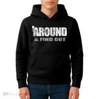 Fuck Around And Find Out Kids Hoodie thumb 4