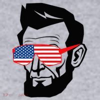 Funny Abraham Abe Lincoln July 4th Funny Women's Sweatshirt thumb 2