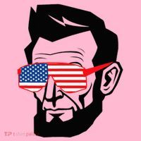 Funny Abraham Abe Lincoln July 4th Funny Coaster thumb 2