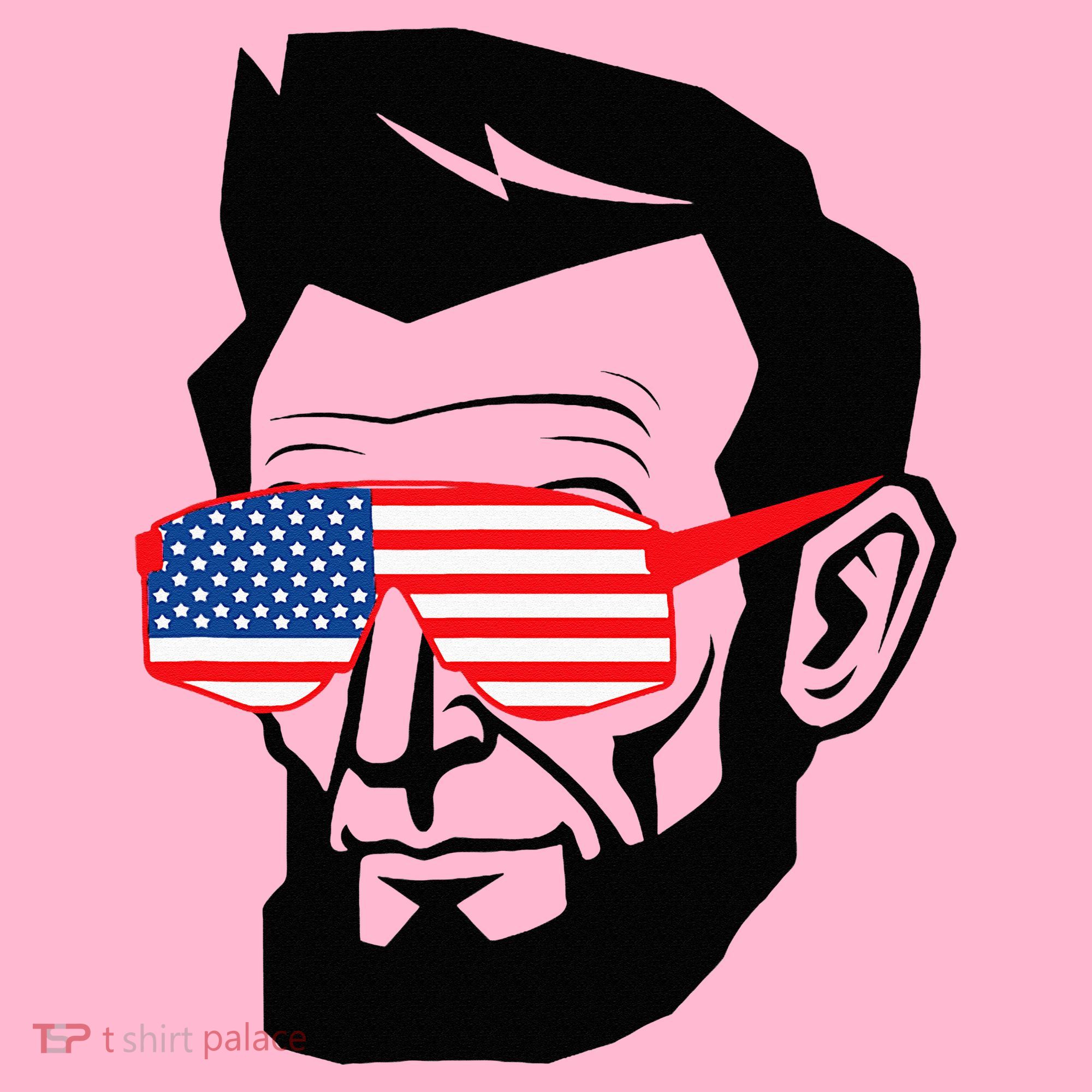 Funny Abraham Abe Lincoln July 4th Funny Coaster