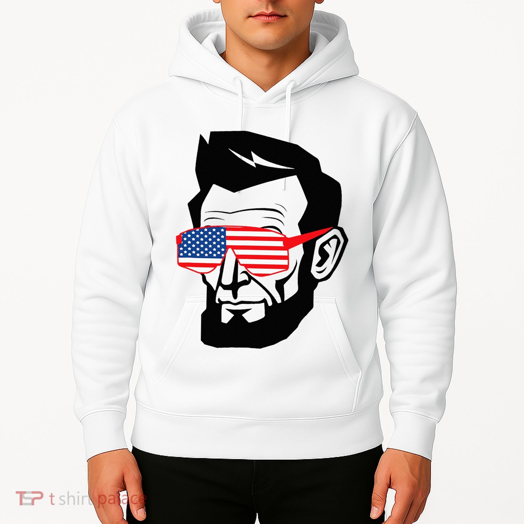 Funny Abraham Abe Lincoln July 4th Funny Hoodie