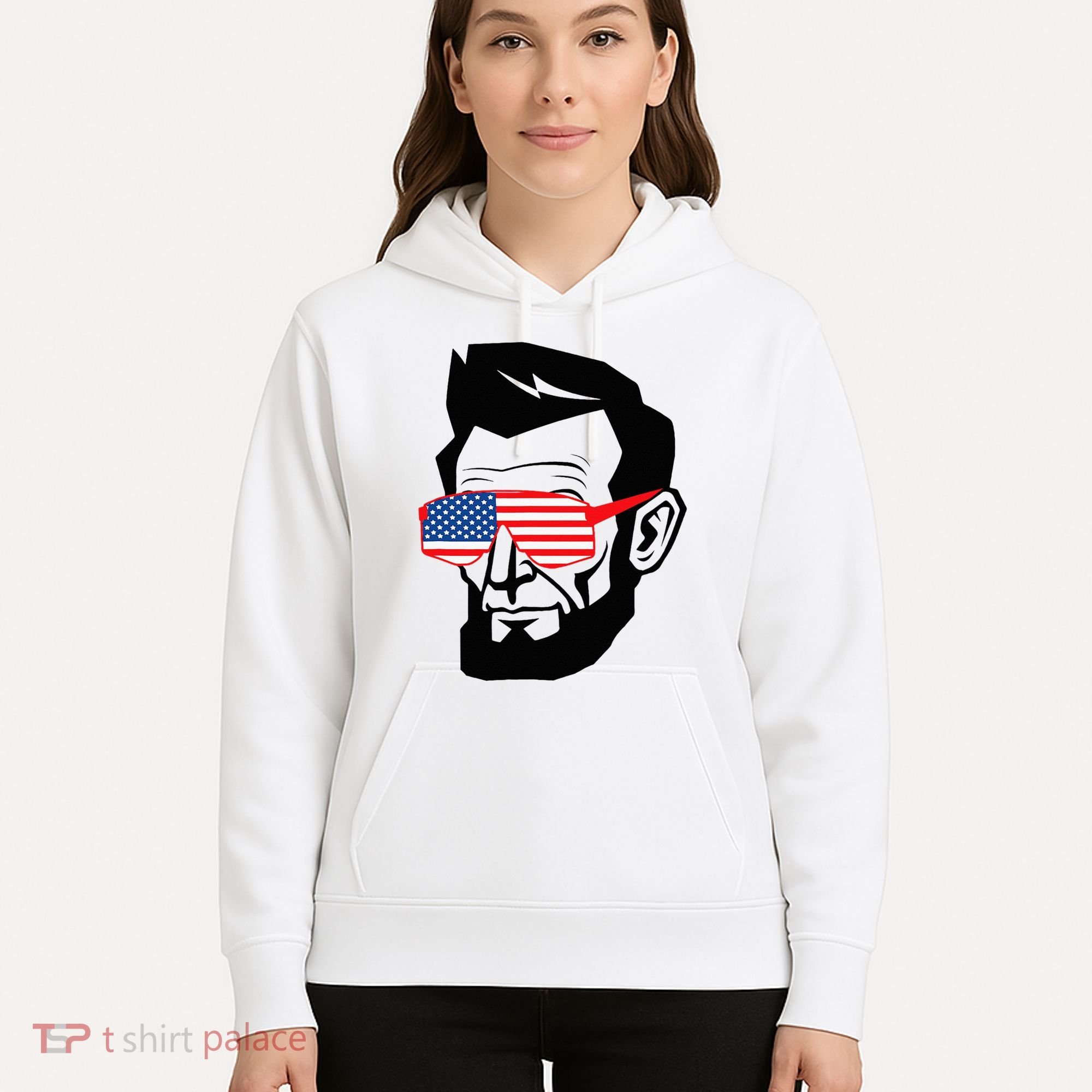 Funny Abraham Abe Lincoln July 4th Funny Hoodie