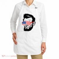 Funny Abraham Abe Lincoln July 4th Funny Apron thumb 2