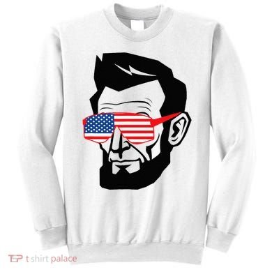 Funny Abraham Abe Lincoln July 4th Funny Sweatshirt