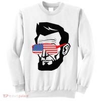 Funny Abraham Abe Lincoln July 4th Funny Sweatshirt thumb 0