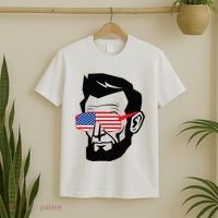 Funny Abraham Abe Lincoln July 4th Funny T-Shirt thumb 2
