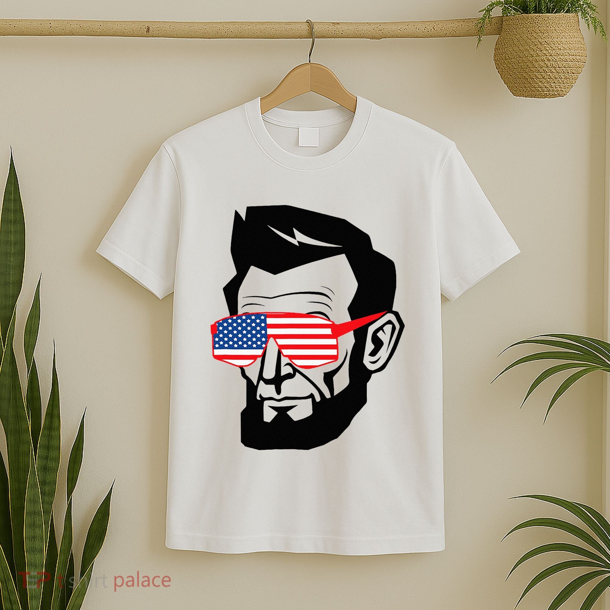 Funny Abraham Abe Lincoln July 4th Funny T-Shirt