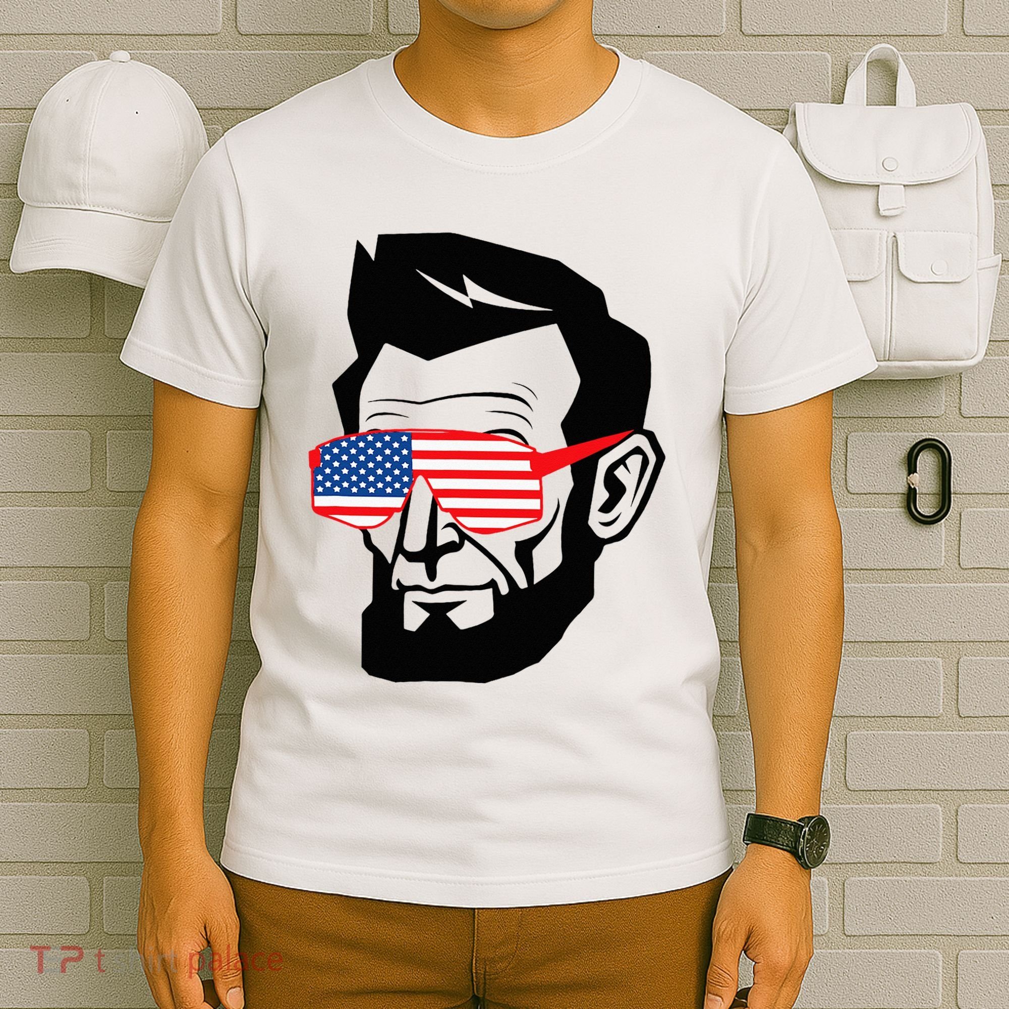 Funny Abraham Abe Lincoln July 4th Funny T-Shirt