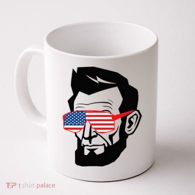 Funny Abraham Abe Lincoln July 4th Funny Coffee Mug