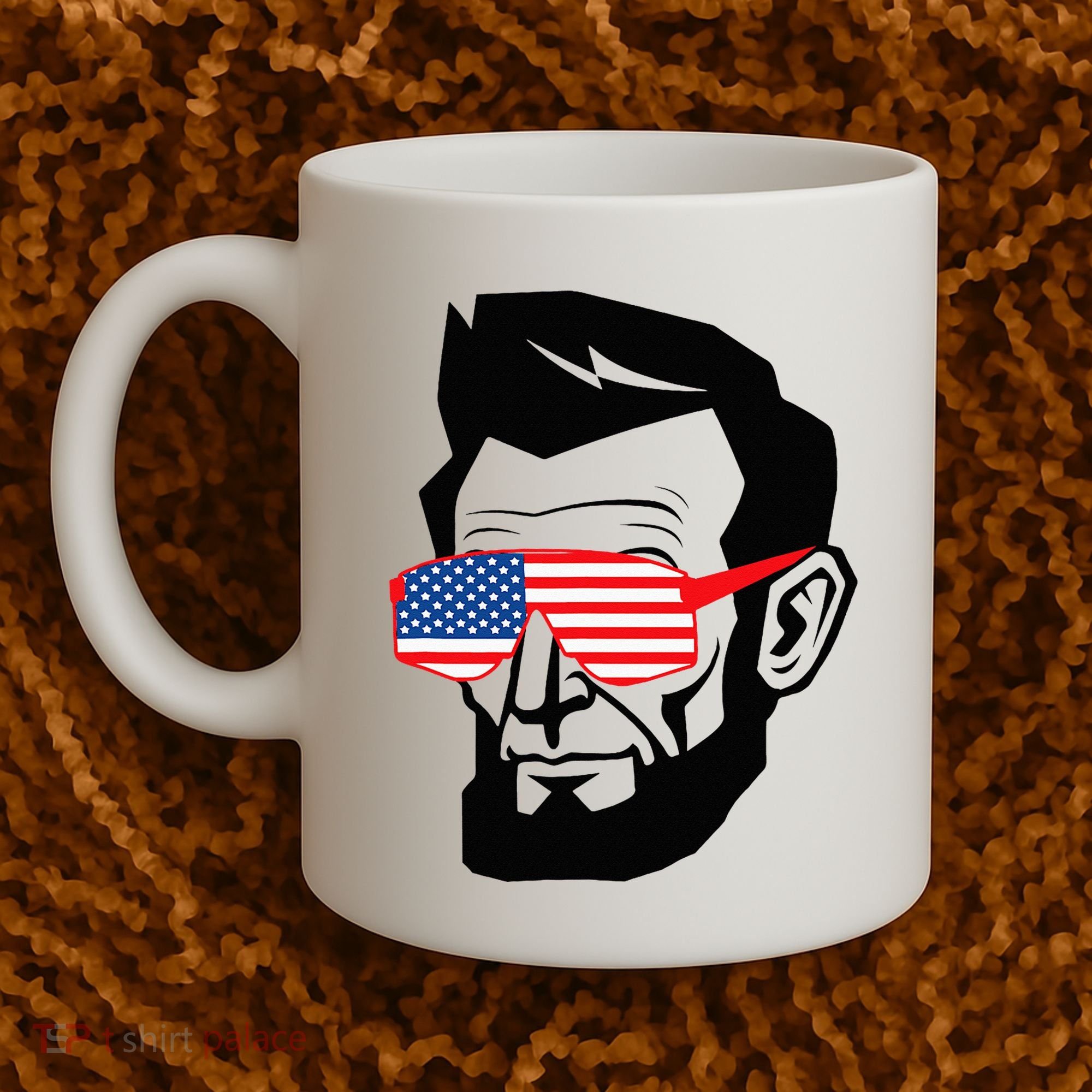 Funny Abraham Abe Lincoln July 4th Funny Coffee Mug