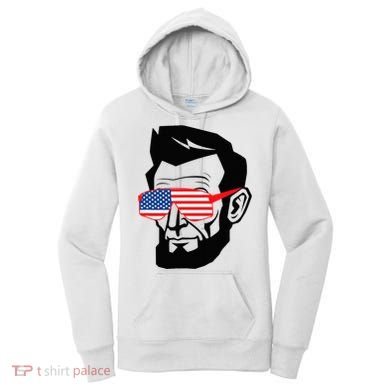 Funny Abraham Abe Lincoln July 4th Funny Women's Hoodie