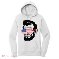 Funny Abraham Abe Lincoln July 4th Funny Women's Hoodie thumb 0