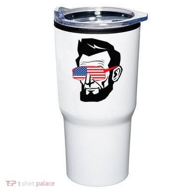 Funny Abraham Abe Lincoln July 4th Funny Tumbler