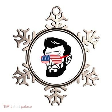 Funny Abraham Abe Lincoln July 4th Funny Ornament