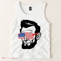 Funny Abraham Abe Lincoln July 4th Funny Tank Top thumb 2