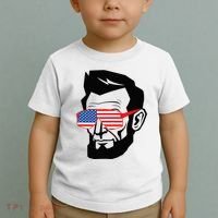 Funny Abraham Abe Lincoln July 4th Funny Toddler T-Shirt thumb 2
