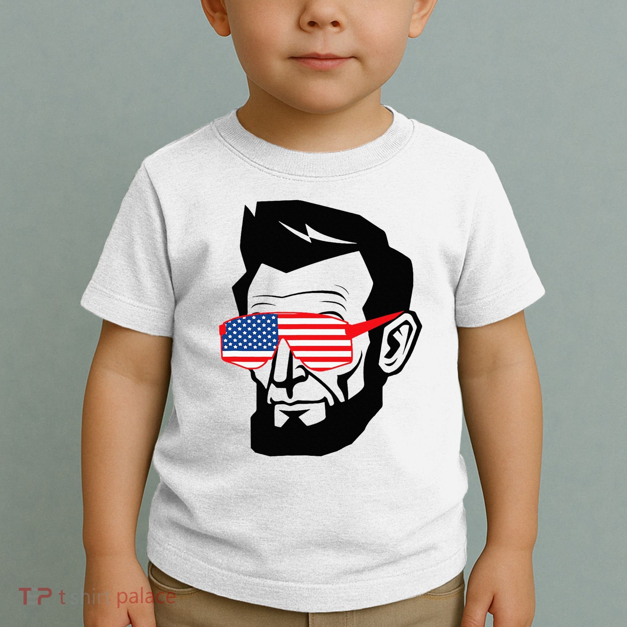 Funny Abraham Abe Lincoln July 4th Funny Toddler T-Shirt