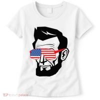 Funny Abraham Abe Lincoln July 4th Funny Women's T-Shirt thumb 0