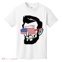 Funny Abraham Abe Lincoln July 4th Funny Kids T-Shirt thumb 0
